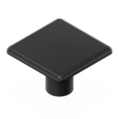 60-060-1 MODULAR SOLUTIONS POLYAMIDE PART<br>END CAP 32MM X 32MM BLACK